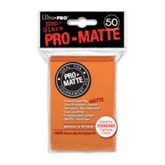 Ultra Pro Standard Pro-Matte Sleeves Orange (60ct)